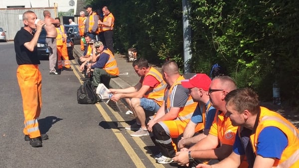 Greyhound workers have been in dispute with management since June