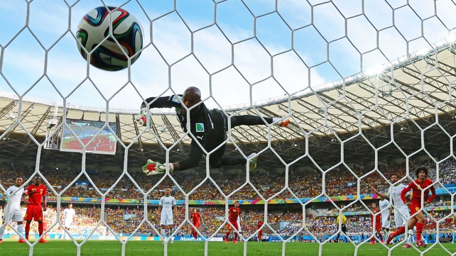 Yet, it was Belgium midfielder Marouane Fellaini who scored next, providing an equalising header at 70'