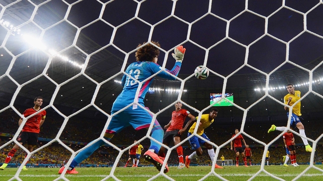 By the final whistle, Mexico and Brazil drew scoreless, with Ochoa's seven saves and the two teams' virtually equal shot sheets spelling out the story of the match