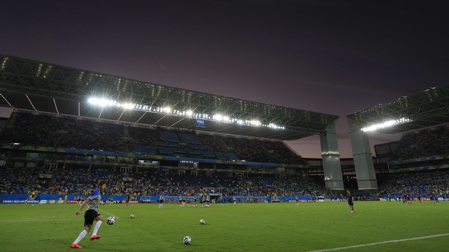 Arena Pantanal in Cuiabá, which hosted Chile v Australia last week, was the stage for the match