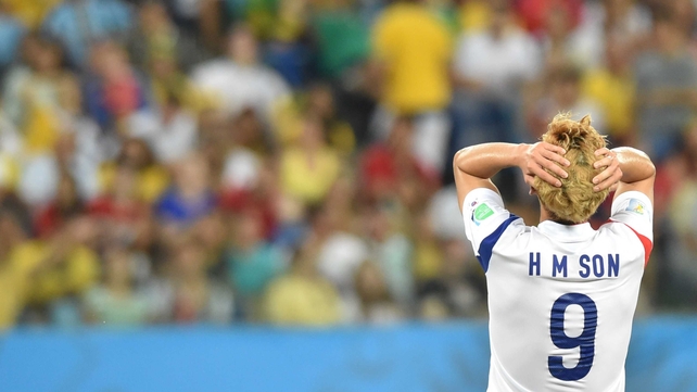 By the end of the first half, Korea midfielder Son Heung-Min expressed the sentiments of many, as the score remained totally stuck at 0-0