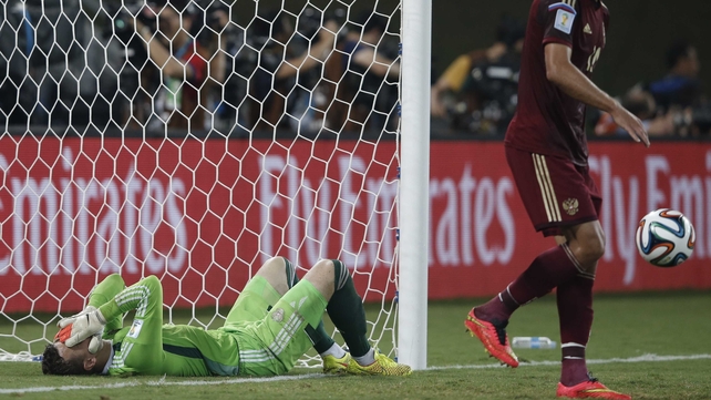 Akinfeev, on the other hand, lamented his mistake with obvious anguish