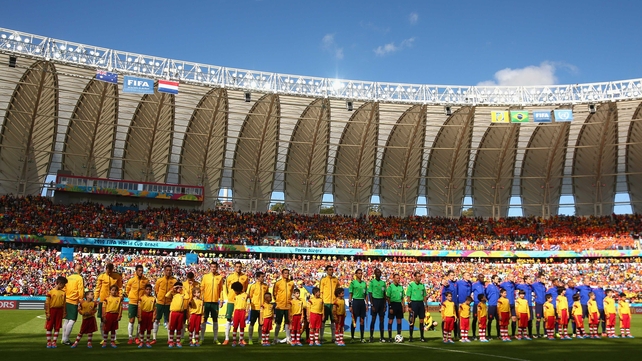 The first match of the day took place at Estádio Beira-Rio in sunny Porto Alegre, which sits just on the coast in Southern Brazil