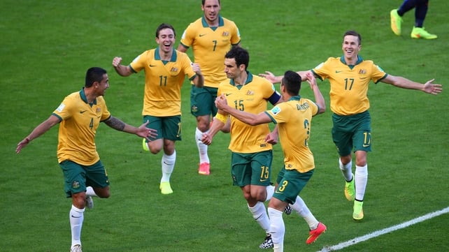 The score put the Australian underdogs up 2-1