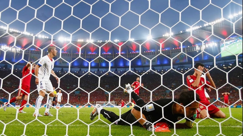 Day 7 of the World Cup saw Australia fall to The Netherlands, Chile eliminate World Champions Spain and Cameroon take on Croatia.