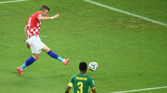 Perisic opened things up very quickly for Croatia to start with second half, with a powerful strike on the left side putting his side up 2-0 at 48'