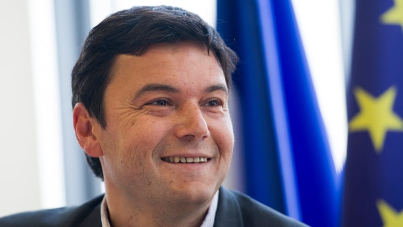 Economist and author Thomas Piketty in Dublin today