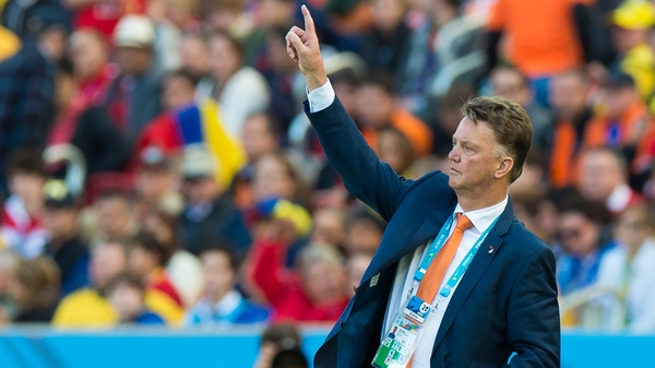 Louis van Gaal: "The facts are that Brazil started first. And Brazil again has played first again and we played a day later"