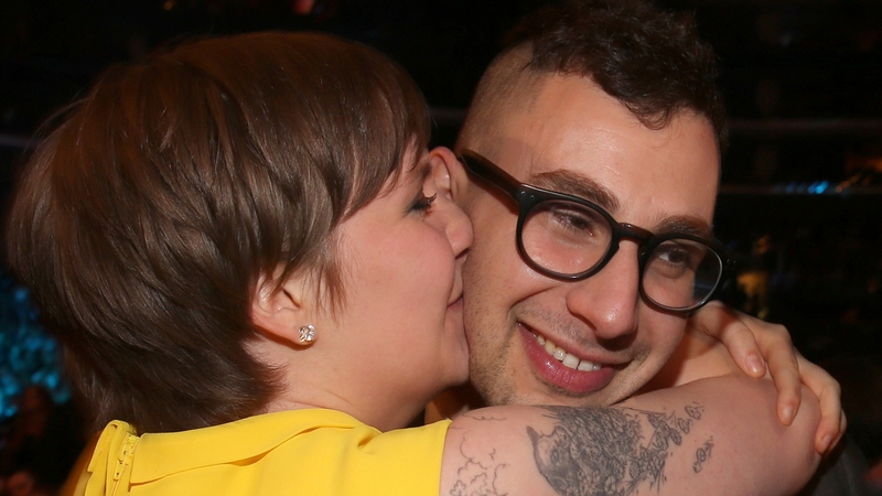 Lena Dunham and Jack Antonoff