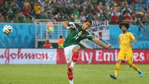 Javier Hernandez has scored 48 goals in 96 appearances for Mexico