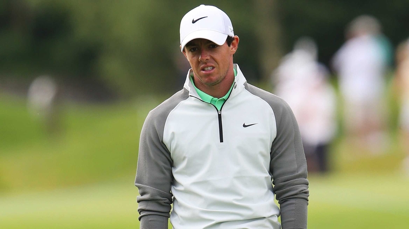 Rory McIlroy already looks out of contention at the Irish Open