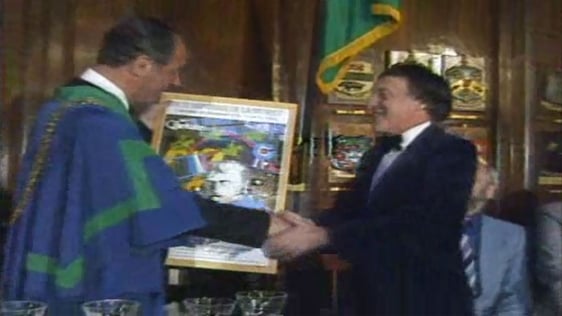 Ben Briscoe and Paddy Moloney