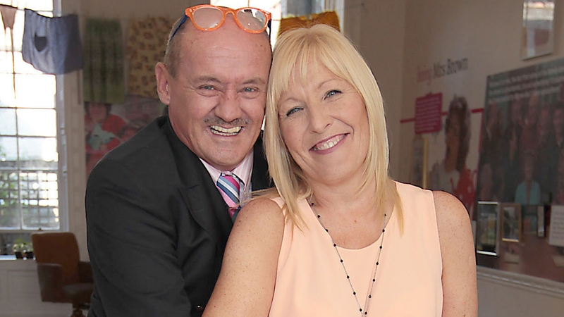 Brendan O'Carroll and Jenny Gigney