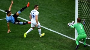 ... and England goalkeeper Joe Hart