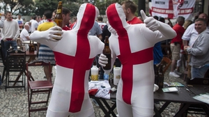 Although their fans - in fairness - were still having a right great time