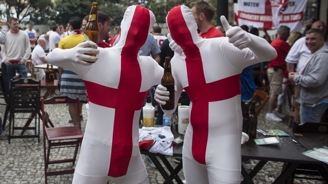 Although their fans - in fairness - were still having a right great time