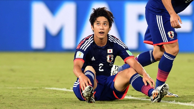 ... with nothing doing ultimately. Greece managed to drive Japan to a 0-0 draw, even while playing all of the second half with only 10 men