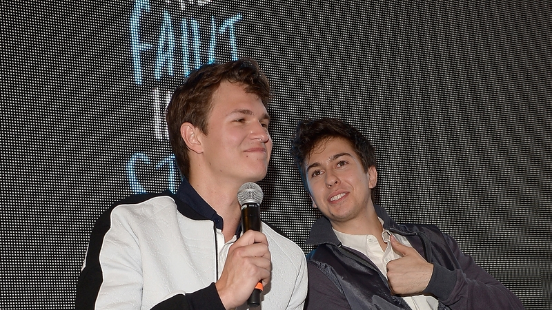 Ansel Elgort and Nat Wolff