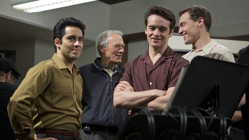 The legend and his Jersey Boys stars