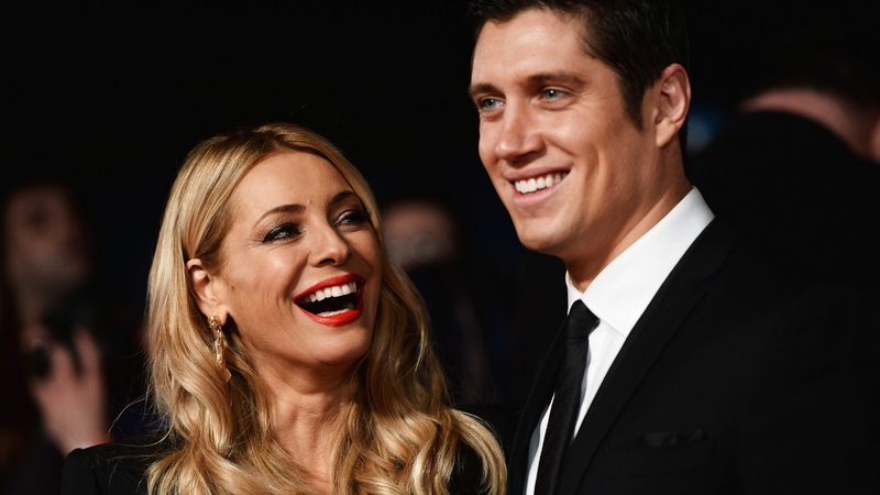 Vernon Kay (here with Tess Daly) presented a previous version of Name That Tune
