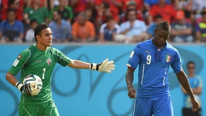 By the end of the day, though, it was keeper Keylor Navas and the rest of the Costa Rica squad who had the upper hand on the Italians, winning 1-0 and complicating the future of Italy's World Cup
