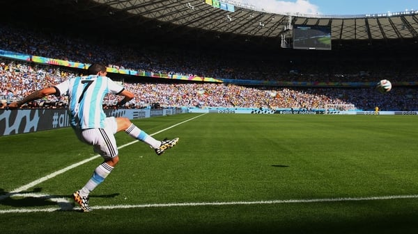 Argentina's Angel di Maria joined United last summer