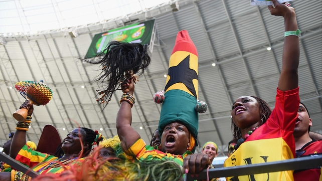 In what was the best game of the tournament so far Ghana and Germany played out a 2-2 draw