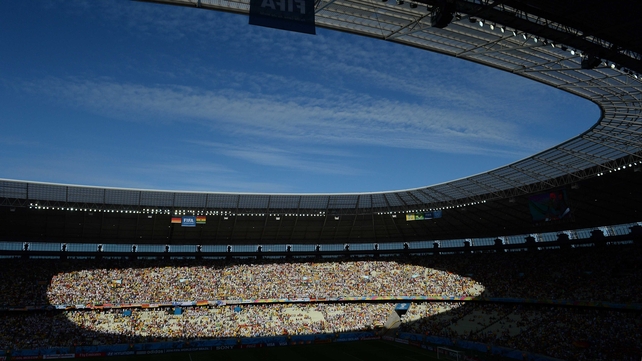 Castelao in Fortaleza was the spectacular venue