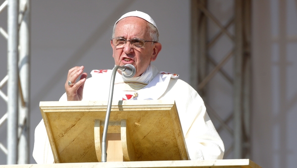 It is the first time a pope had used the word excommunication in direct reference to members of organised crime