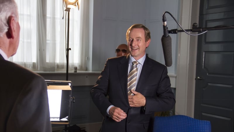 Enda Kenny was awarded with an Honorary Degree from Quinnipiac University