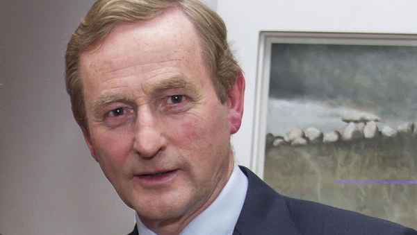 Taoiseach Enda Kenny said a Government of Fine Gael and Labour needed to work in Ireland's interests