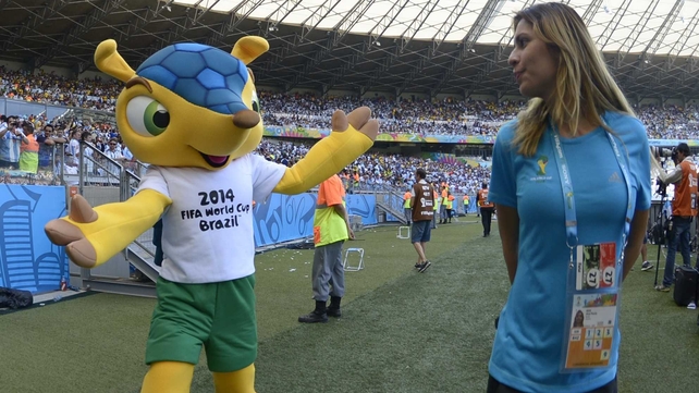 Sorry, Fuleco the Armadillo, she just not that into you