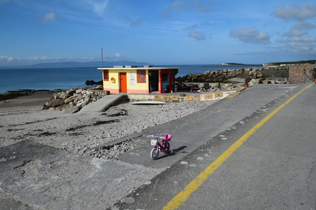 A quick stop off at Salthill Prom in Galway (Pic: Olive O'Grady)