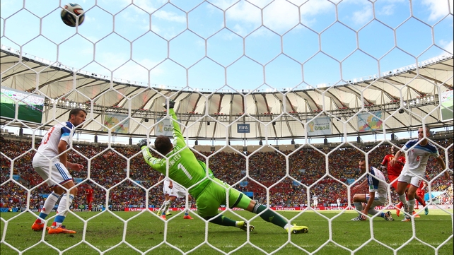 The goal - which flew past Russia keeper Igor Akinfeeve at 87' - was Origi's first in international competition