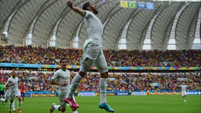 And just like that, Algeria were up 2-0 on the rattled South Korea