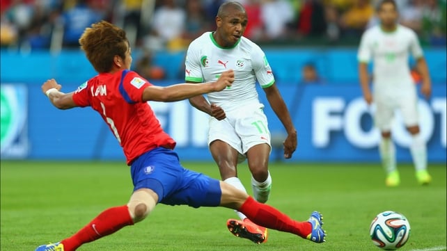 But then, Algeria midfielder Yacine Brahimi extended his side's lead back to three goals at 62'