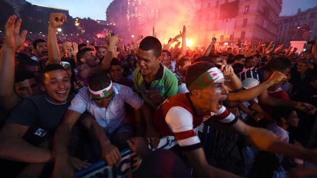 But, the score stood and Algeria was able to celebrate their first win at a World Cup since 1982. Party time had begun in the Algerian capital of Algiers