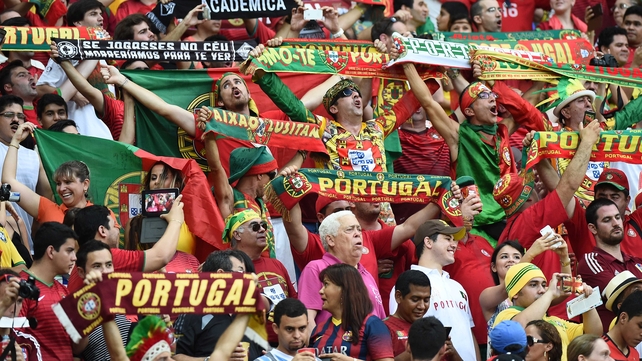 ... with the Portuguese refusing to be out-done