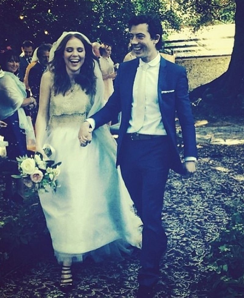 Angela Scanlon and new hubbie Roy Horgan, image c/o Angela Scanlon/Instagram