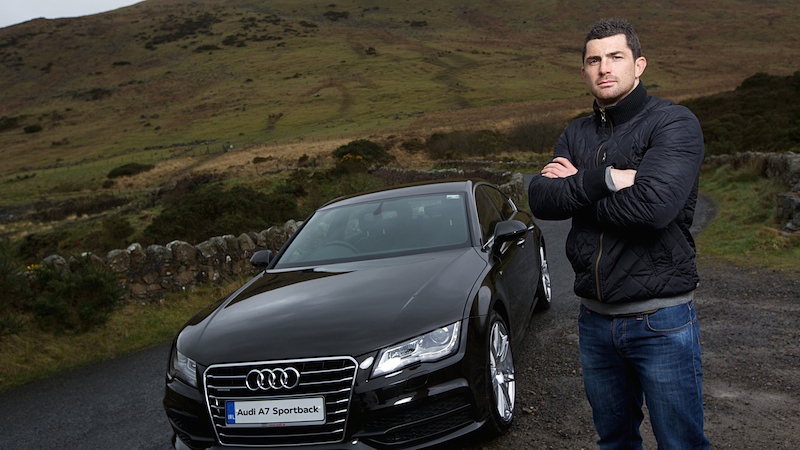 Audi Ireland brand ambassador Rob Kearney