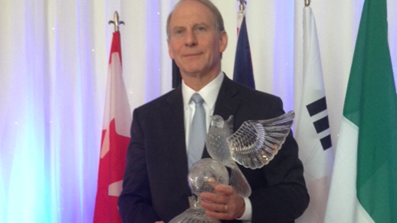 Award presented to Richard Haass in Co Tipperary