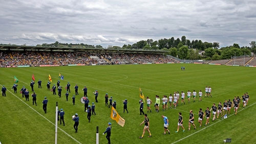 Antrim held their own in the first half but ran out 13-point losers