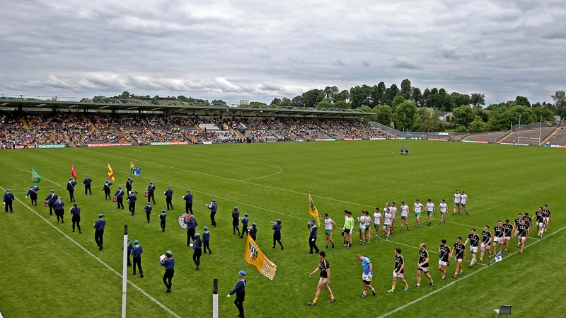 Antrim held their own in the first half but ran out 13-point losers