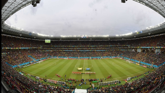 The match staged at Arena Pernambuco would decide which of the two teams would progress from the group. Mexico led Croatia by one point in the standings, leaving Mexico in need of a draw to advance and Croatia in need of a win