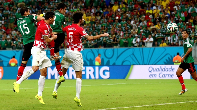 But, their greatest fear was realized, when Mexico unleashed a scoring spree midway through the last 45 minutes. Defender Rafael Marquez got things started at 71' with a gorgeous header