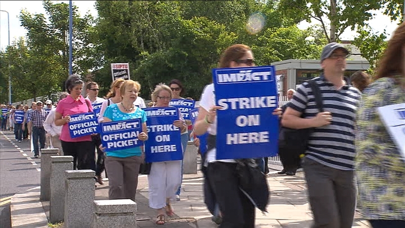 Library services and offices of South Dublin County Council were affected by the strike