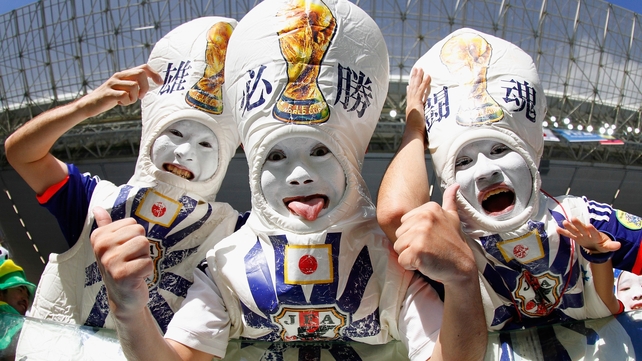 Japan fans are pretty great, too, mind you