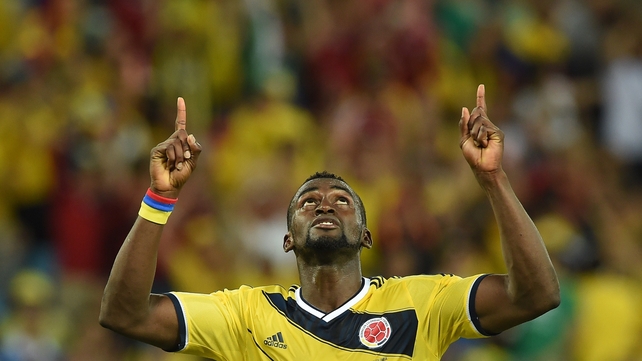 Jackson Martinez' second goal put the game beyond Japan