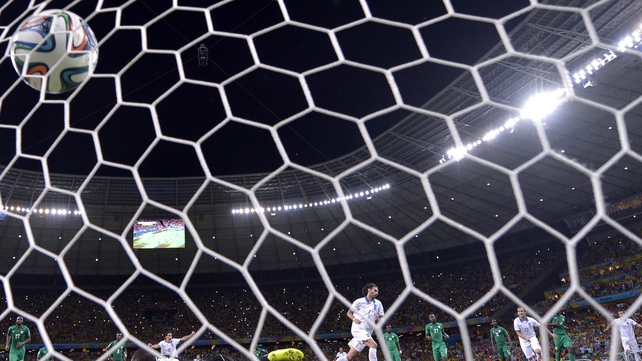 There was late Greek drama when Georgios Samaras was awarded a penalty in added time. Samaras took the kick himself, and scored