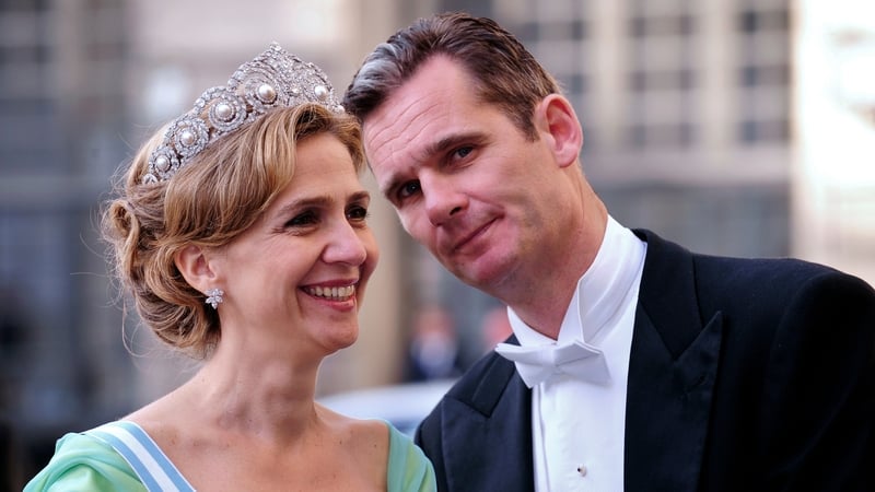 Princess Cristina and her husband Inaki Urdangarin